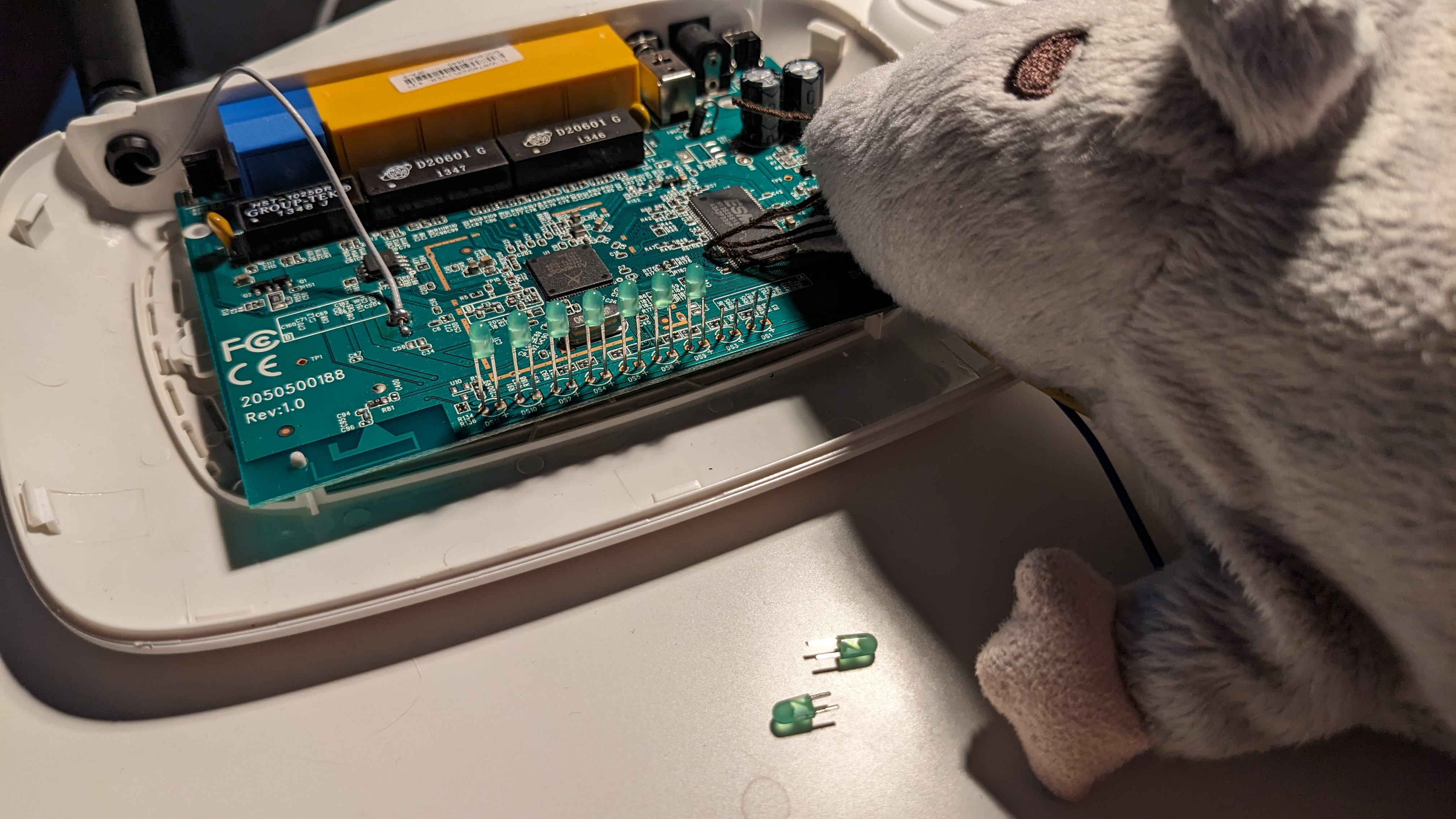 cutting the leds